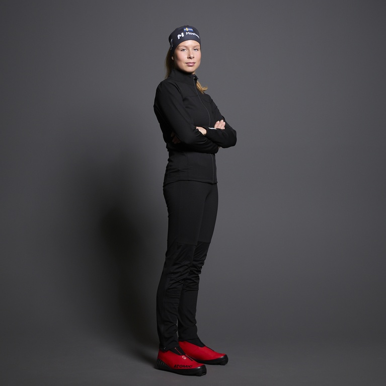 Functional pant "Duvered" Black-Black